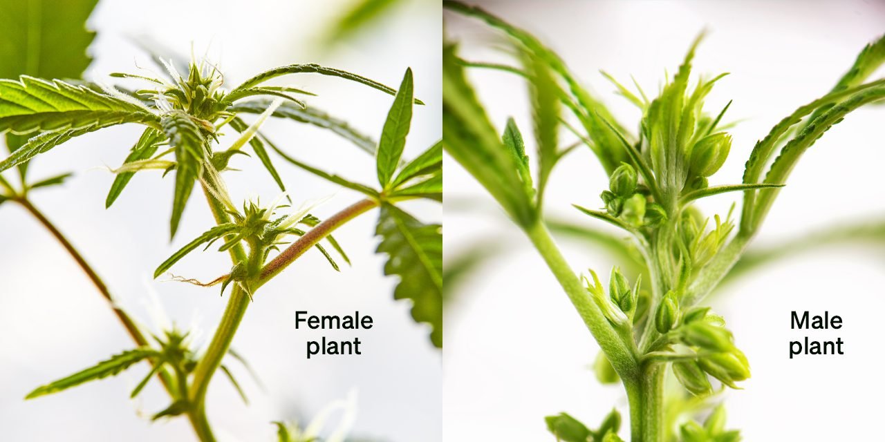 How To Identify Female And Male Marijuana Plants Step By Step In 2023