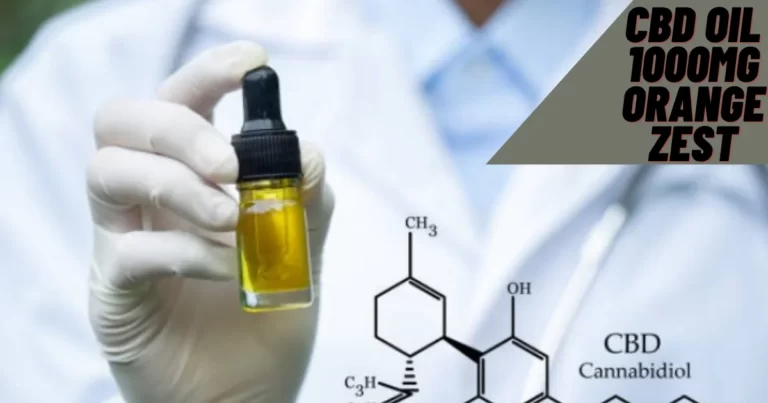 CBD Oil 1000mg Orange Zest